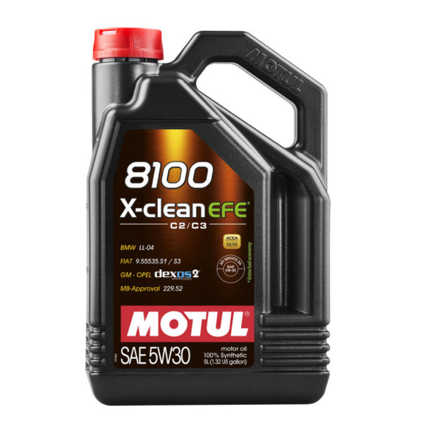 Motul 8100 X-Clean EFE 5W30 Engine Oil-5L