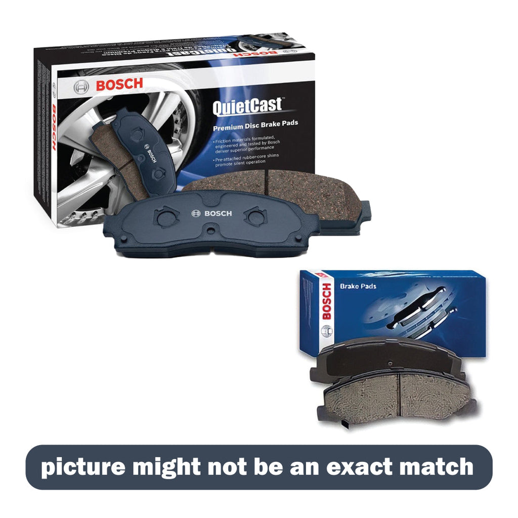 Front BOSCH BLUE CERAMIC BRAKE PAD W HRDW Bosch BE905H